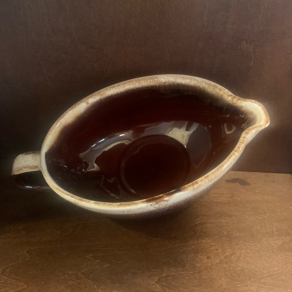 McCoy Pottery Brown Glaze Gravy Boat - Picture 2 of 5
